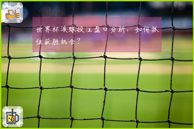 世界杯滚球投注盘口分析，如何抓住获胜机会？
